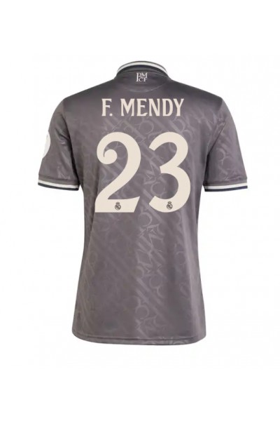Fotbalové Dres Real Madrid Ferland Mendy #23 Třetí Oblečení 2024-25 Krátký Rukáv Fotbalové Dres Real Madrid Ferland Mendy #23 Třetí Oblečení 2024-25 Krátký Rukáv